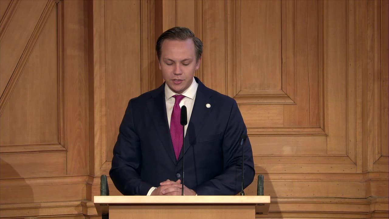Stillbild från Öppet sammanträde, Näringsutskottets öppna sammanträde om en forsknings- och innovationspolitik för ett konkurrenskraftigt näringsliv 