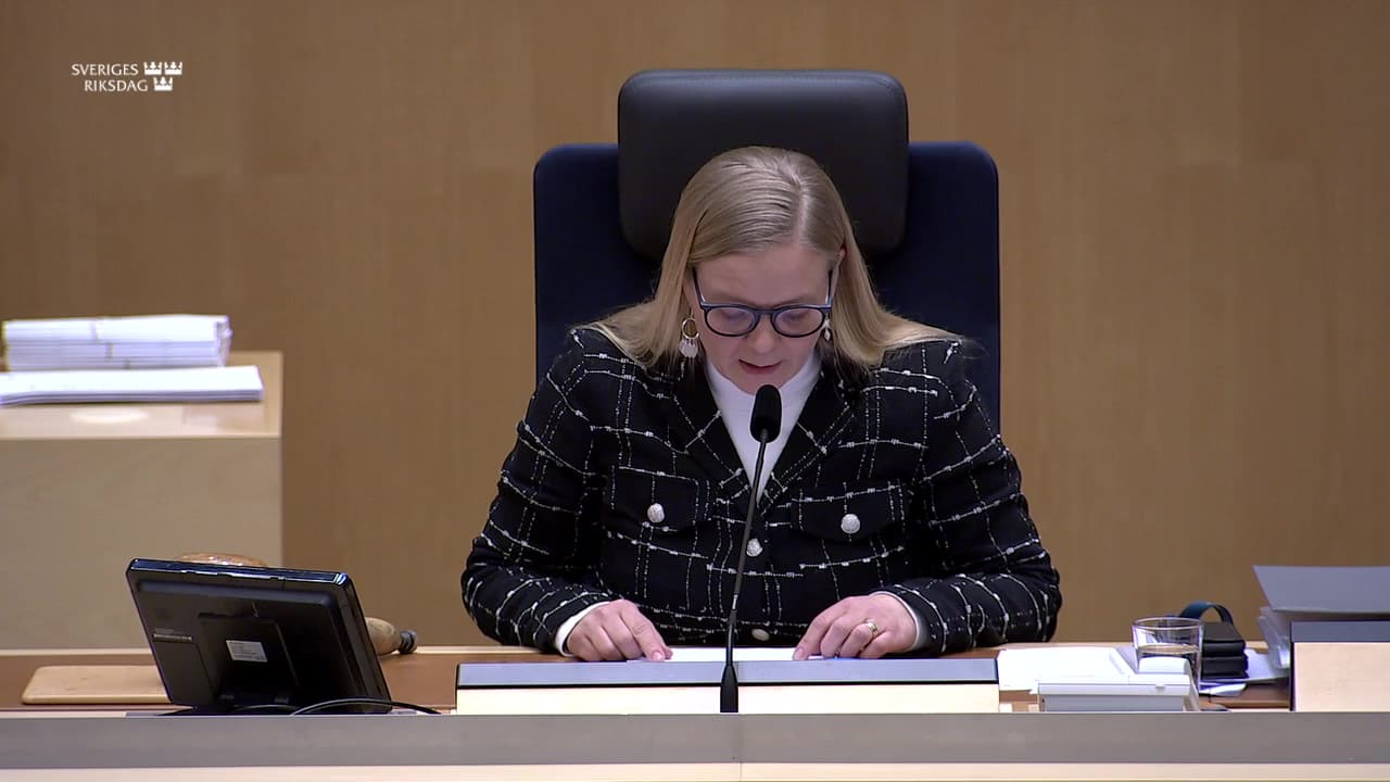Stillbild från Beslut, Beslut: Finansiell stabilitet och finansmarknadsfrågor