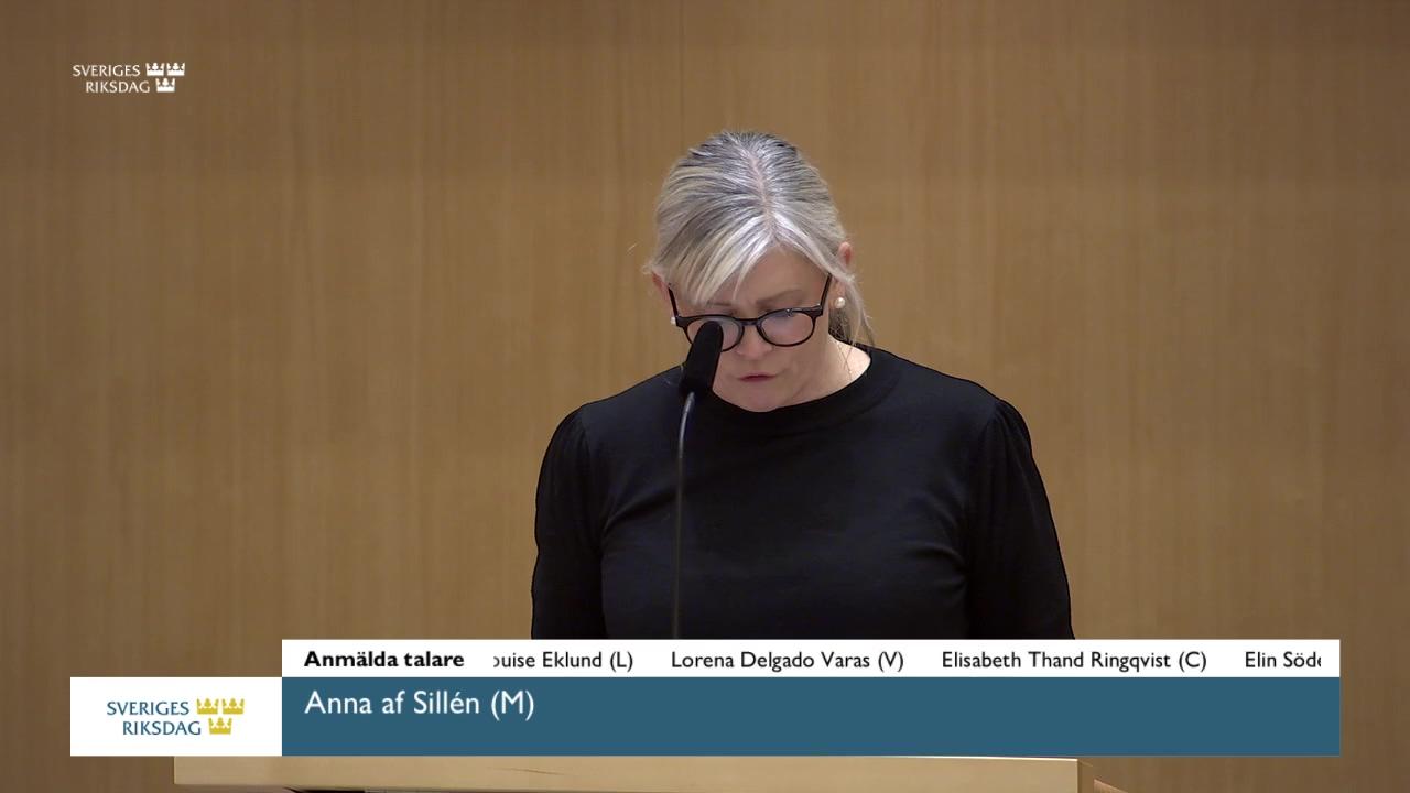 Stillbild från Debatt om förslag, Handelspolitik