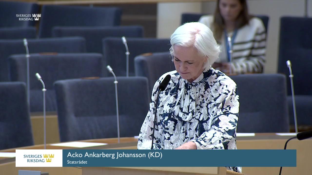 Stillbild från Interpellationsdebatt, Primärvårdsreformen