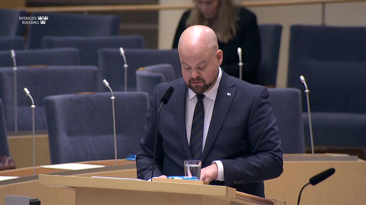 Stillbild från Interpellationsdebatt, 3R-centers framtid