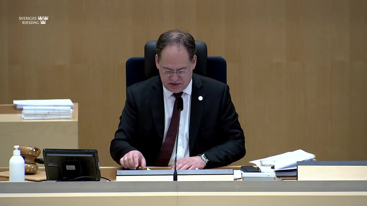 Stillbild från Beslut, Beslut: Det svenska ordförandeskapet i Europeiska unionens råd första halvåret 2023