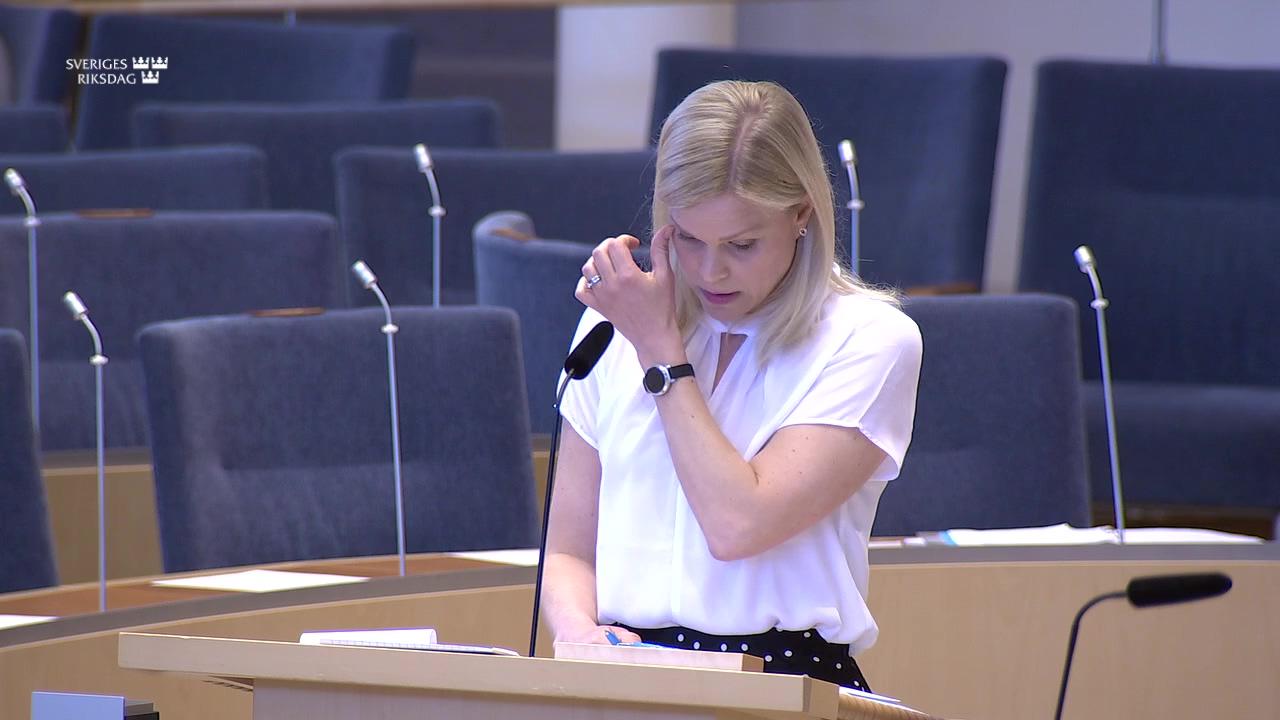 Stillbild från Interpellationsdebatt, Lokala skyddsombud