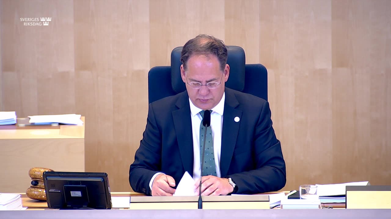 Stillbild från Beslut, Beslut: Avskaffat krav på bevarande av räkenskapsinformation i original