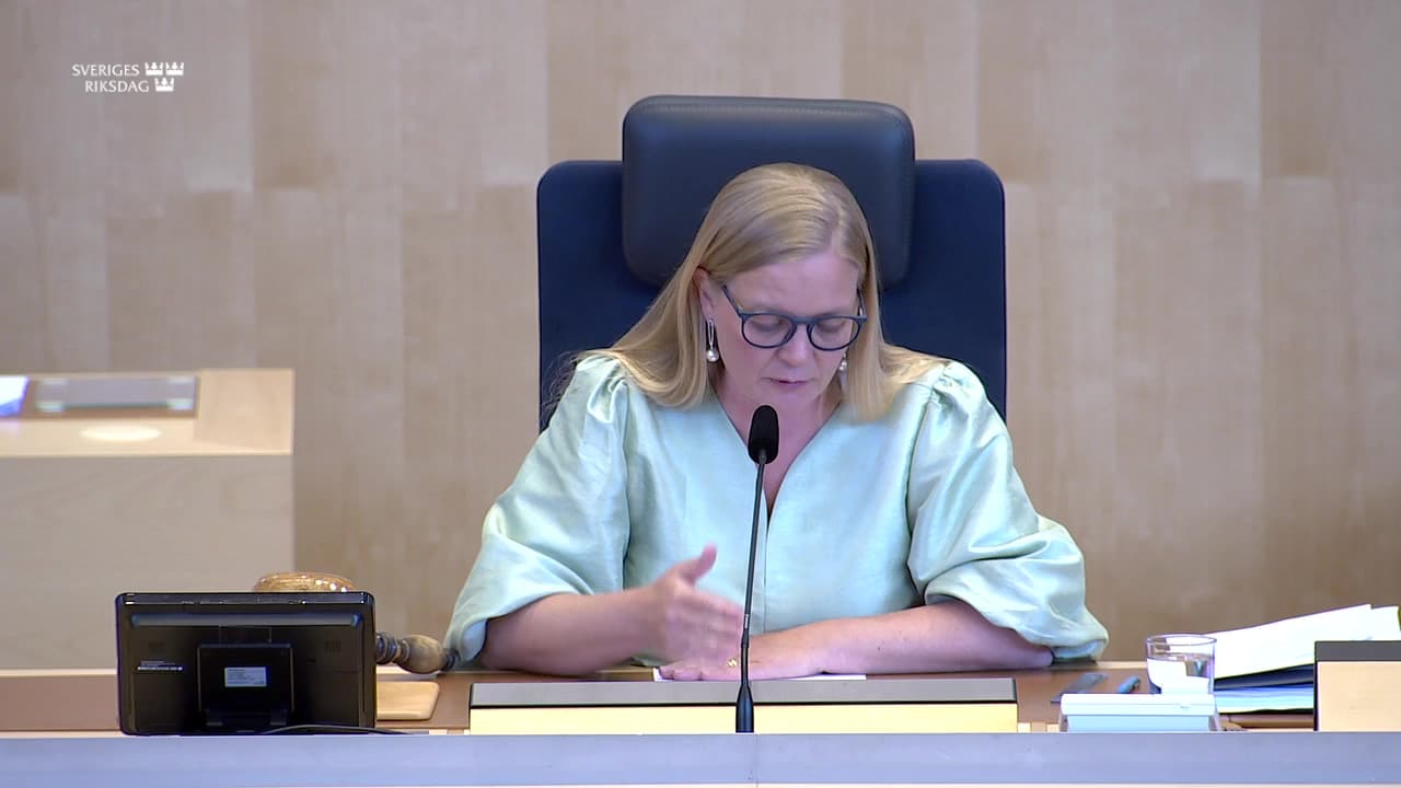 Stillbild från Beslut, Beslut: Riksrevisionens rapport Svart på vitt – rotavdragets kostnader och effekter