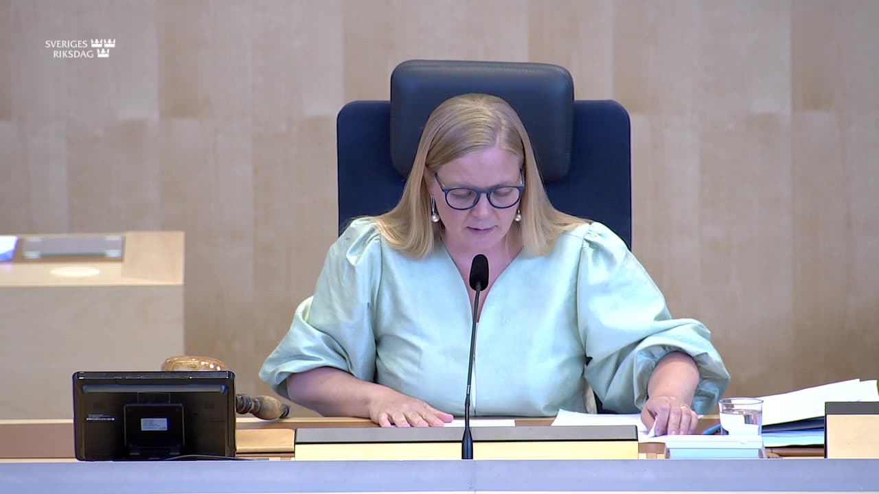 Stillbild från Beslut, Beslut: Riksrevisionens rapport om informationssäkerhet vid universitet och högskolor