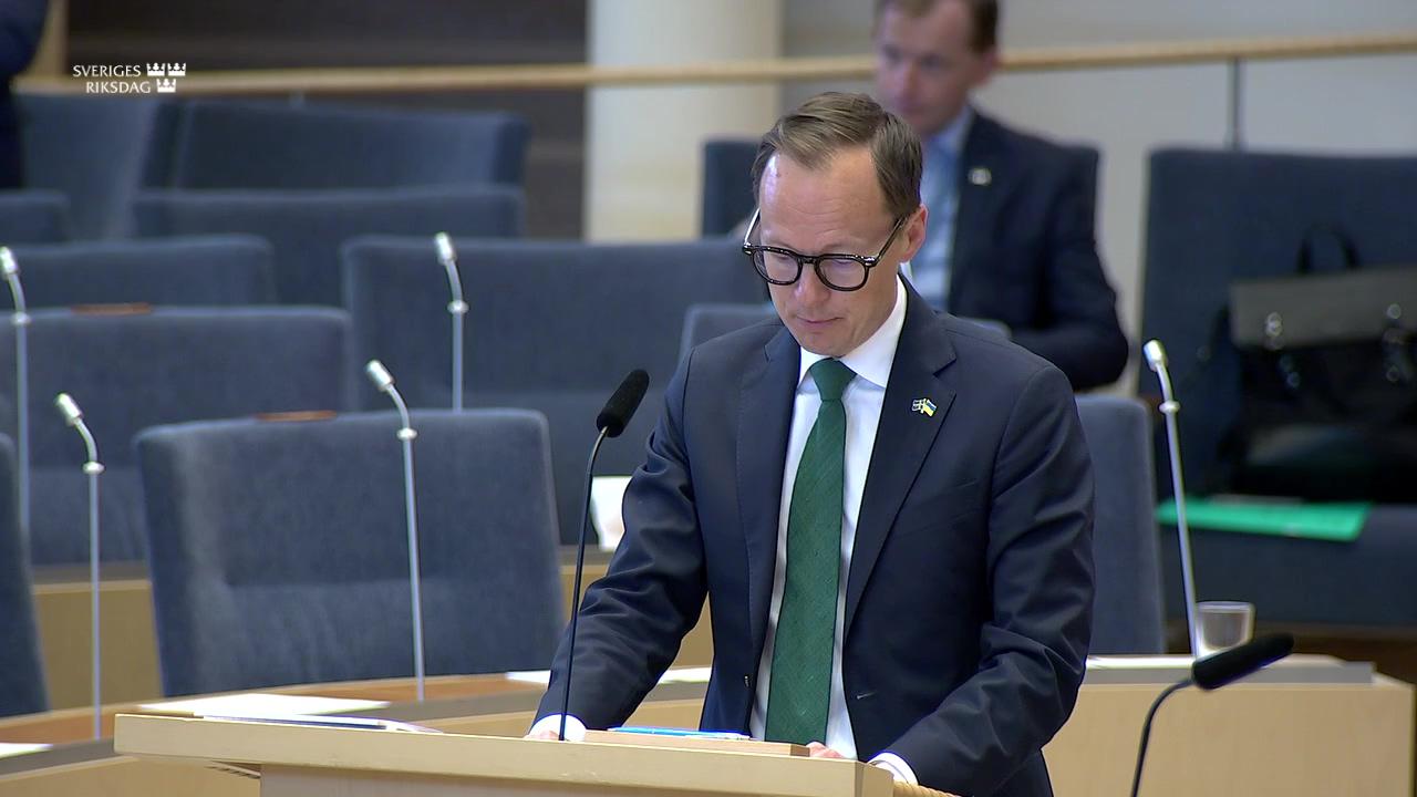 Stillbild från Interpellationsdebatt, Högre utbildning i hela landet