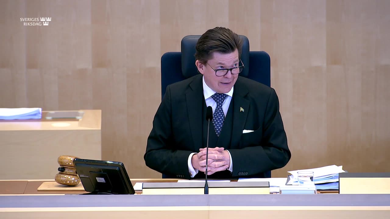 Stillbild från Beslut, Beslut: Explosiva varor – ett nationellt tillståndsregister och kriminalisering av förstadier till brott mot tillståndsplikten
