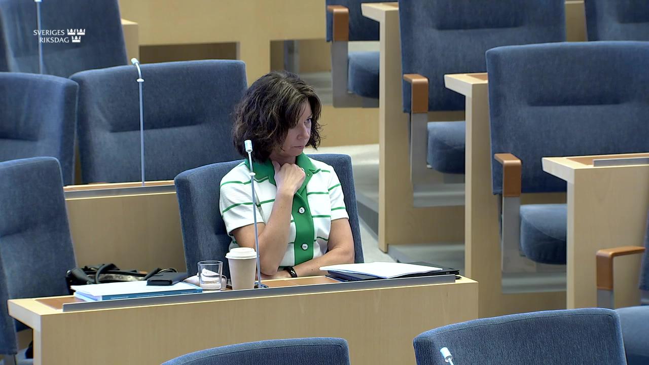 Stillbild från Interpellationsdebatt, Rättspsykiatrin