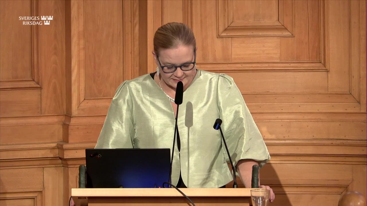 Stillbild från Seminarium, Seminarium: En ökad judikalisering – gränssnittet mellan politik och juridik