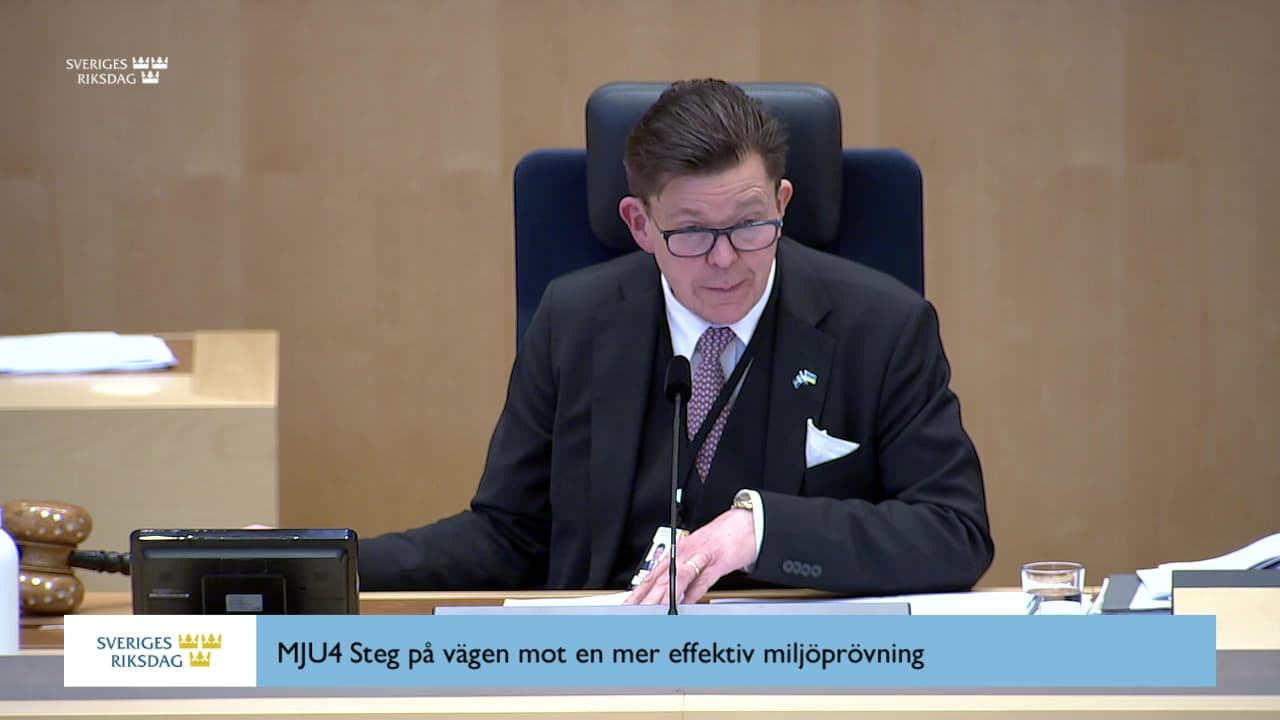 Stillbild från Beslut, Beslut: Steg på vägen mot en mer effektiv miljöprövning
