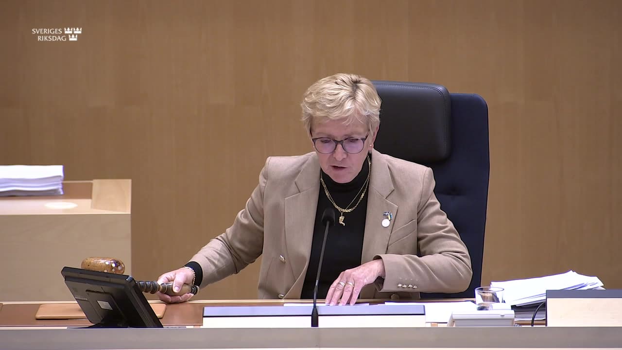Stillbild från Beslut, Beslut: Höständringsbudget för 2024