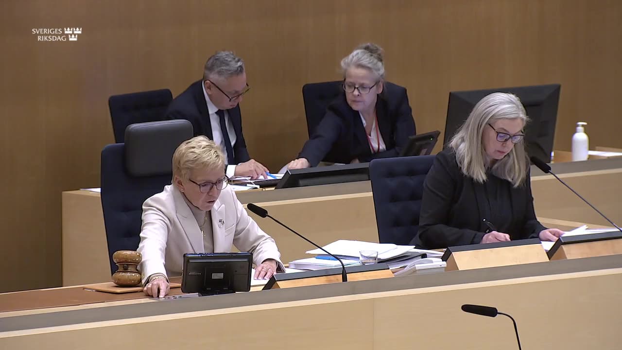 Stillbild från Beslut, Beslut: Säkerhetspolitisk inriktning – Totalförsvaret 2025–2030