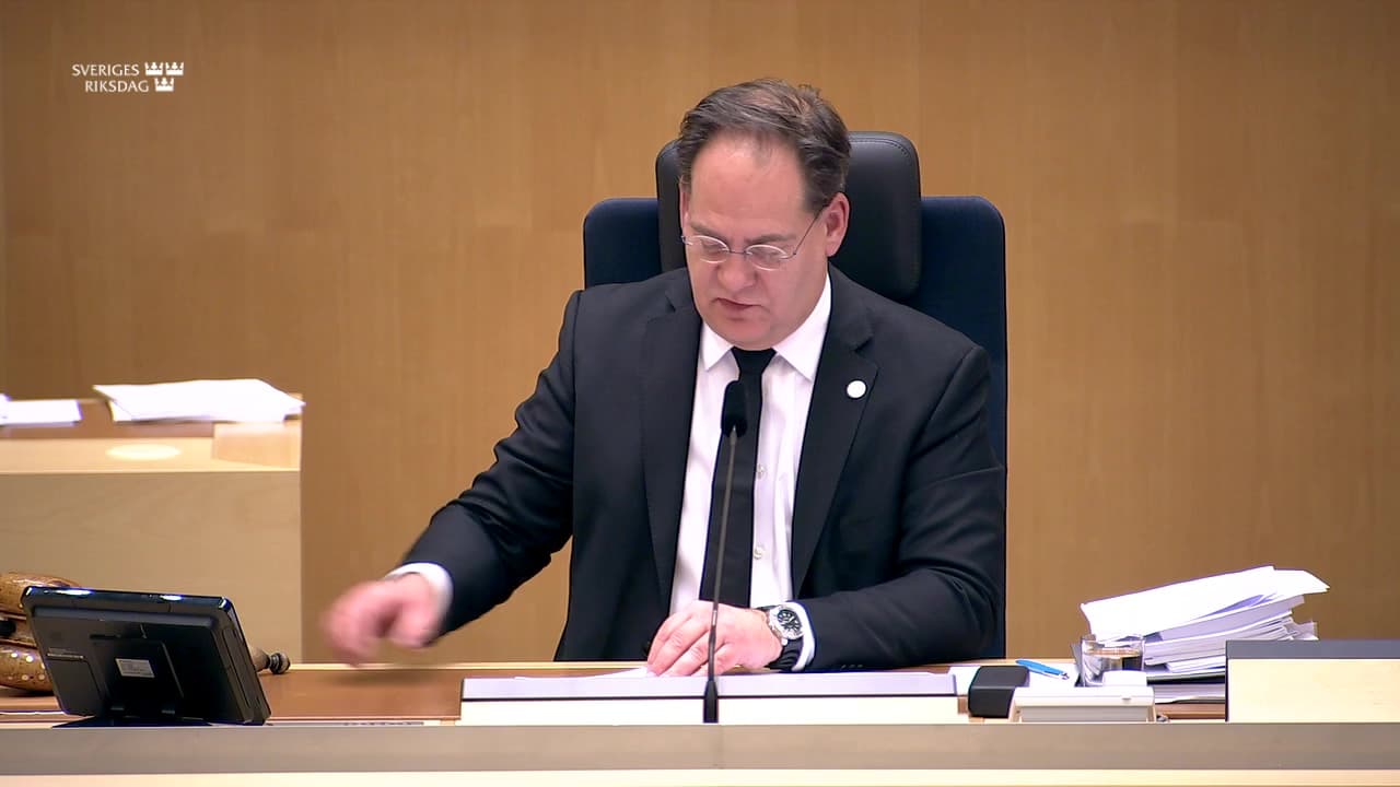 Stillbild från Beslut, Beslut: Utgiftsområde 14 Arbetsmarknad och arbetsliv