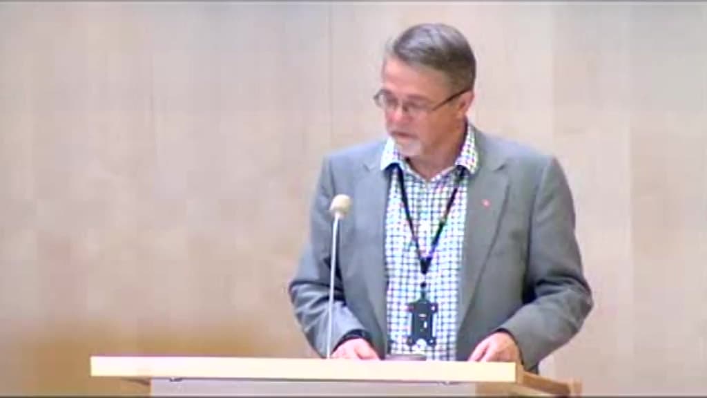 Stillbild från Debatt om förslag, Skattekonsekvenser av fondverksamhet över gränserna