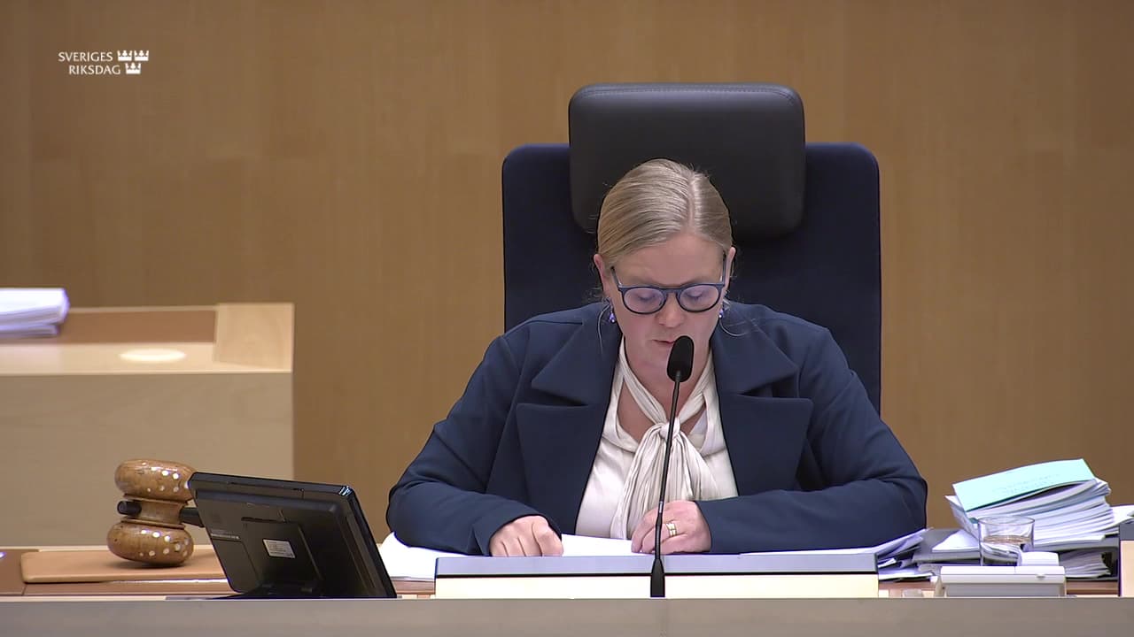 Stillbild från Beslut, Beslut: Sekretess i Justitiekanslerns verksamhet med att bevaka statens rätt i internationella skiljeförfaranden