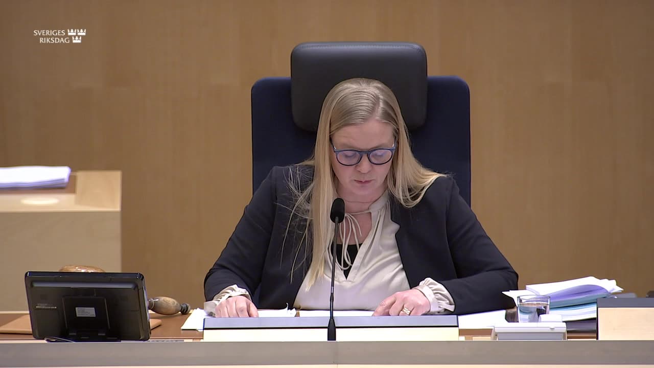 Stillbild från Beslut, Beslut: Integritetsskydd vid signalspaning i försvarsunderrättelseverksamhet