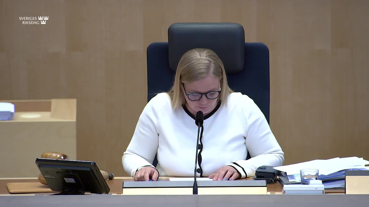 Stillbild från Beslut, Beslut: Ersättning till radio- och tv-företag vid privatkopiering