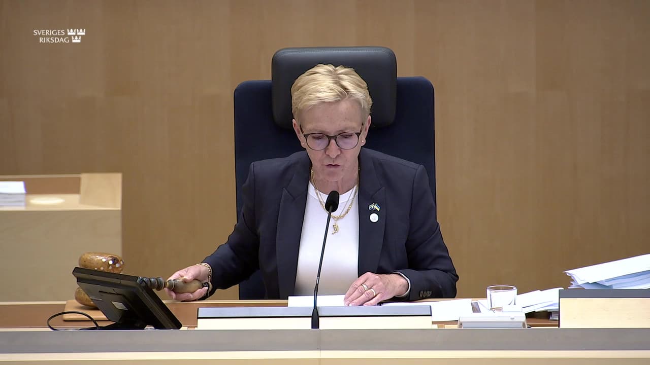 Stillbild från Beslut, Beslut: Begränsad tillgång till lustgas