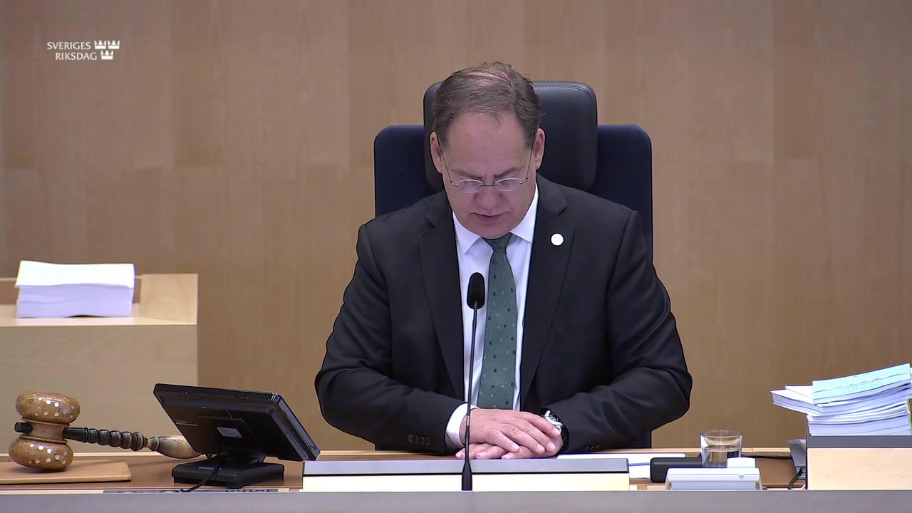 Stillbild från Debatt om förslag, Subsidiaritetsprövning av kommissionens förslag till förordning om kritiska läkemedel