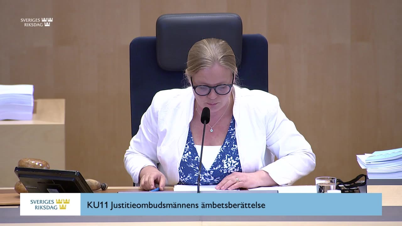 Stillbild från Beslut, Beslut: Justitieombudsmännens ämbetsberättelse