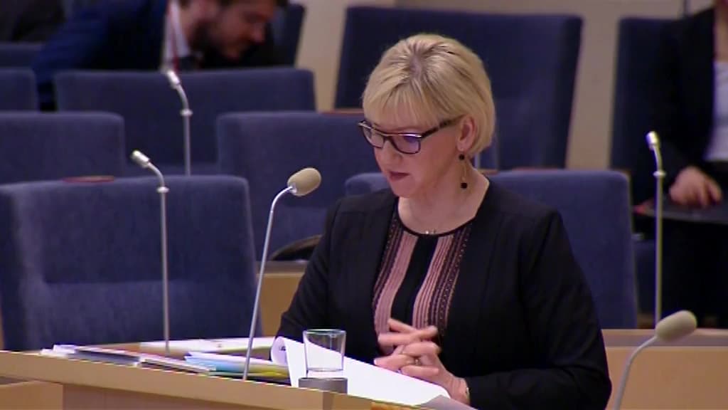 Stillbild från Interpellationsdebatt, Fikru Maru