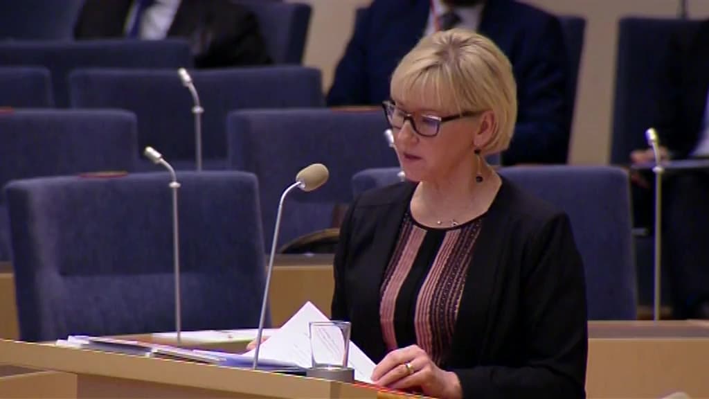 Stillbild från Interpellationsdebatt, Ryska påtryckningar mot Sverige
