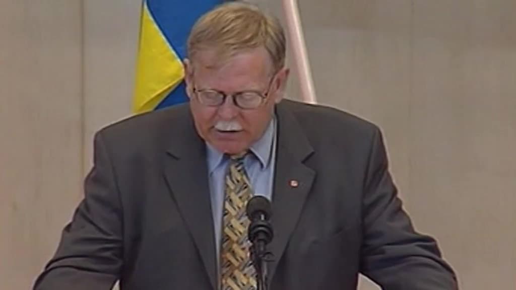 Stillbild från Debatt om förslag, Privilegier och immunitet för Europeiska försvarsbyrån