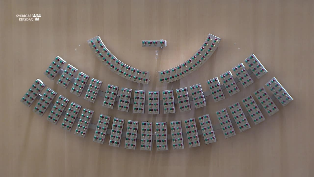 Stillbild från Beslut, Beslut: Stärkt skydd för demokratin och domstolarnas oberoende