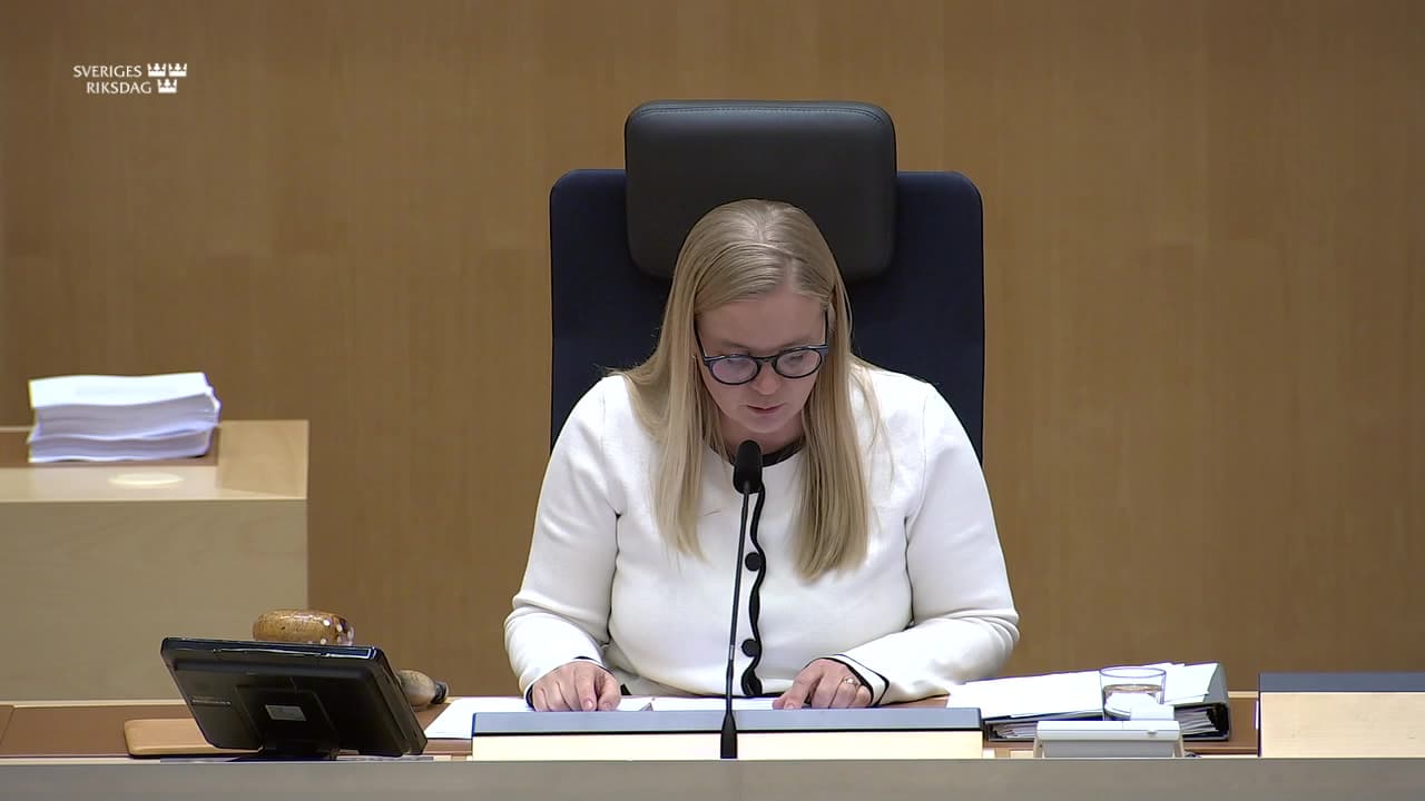 Stillbild från Beslut, Beslut: Försvarsindustristrategi för ett starkare Sverige – innovation, produktion och samarbete