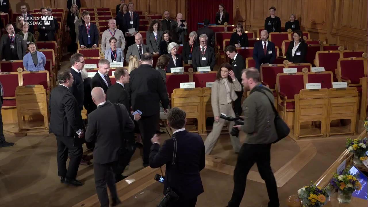 Stillbild från Öppet seminarium, High-level meeting on: Abducted Ukrainian children: A Call for Collective Action