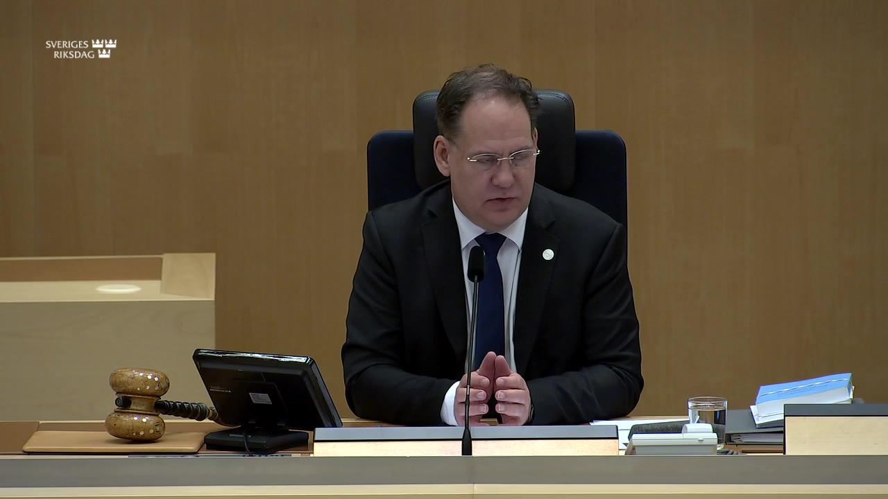 Stillbild från Debatt om förslag, Straff för överträdelser av EU:s nya förordningar om f-gaser och ozonnedbrytande ämnen