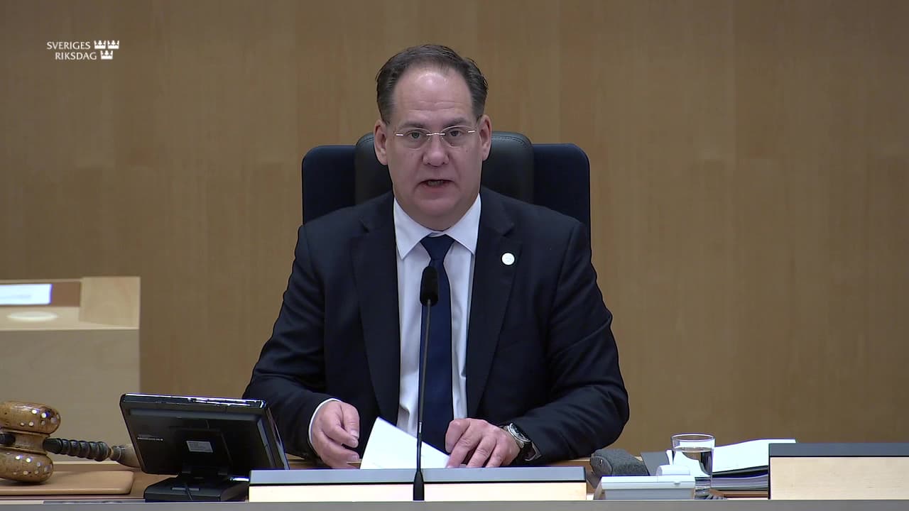 Stillbild från Val, Val av ställföreträdande justitieombudsman