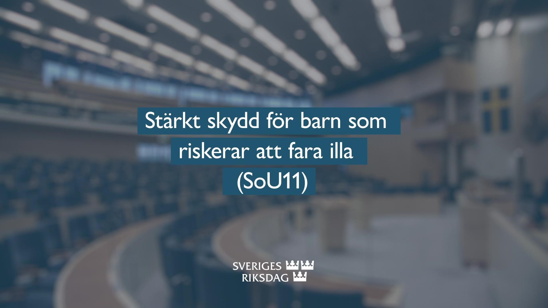 Stillbild från Beslut, Teckenspråkstolkat beslut: Stärkt skydd för barn som riskerar att fara illa