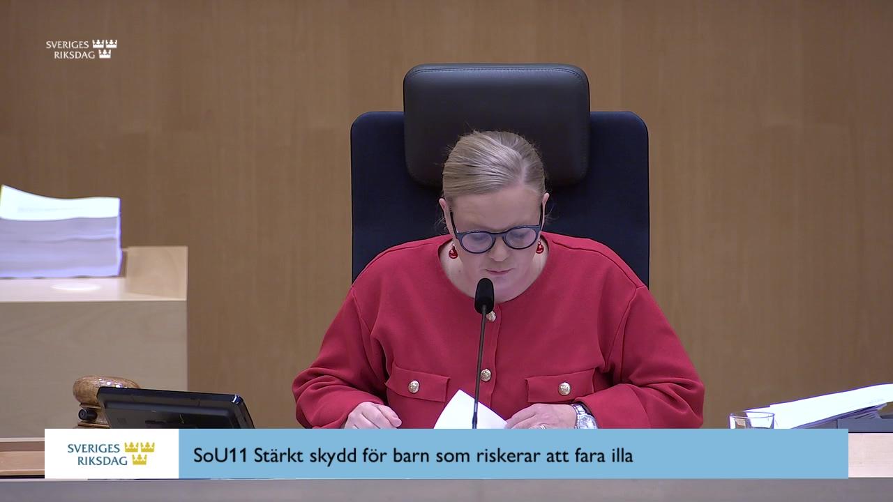 Stillbild från Beslut, Beslut: Utgiftsområde 4 Rättsväsendet