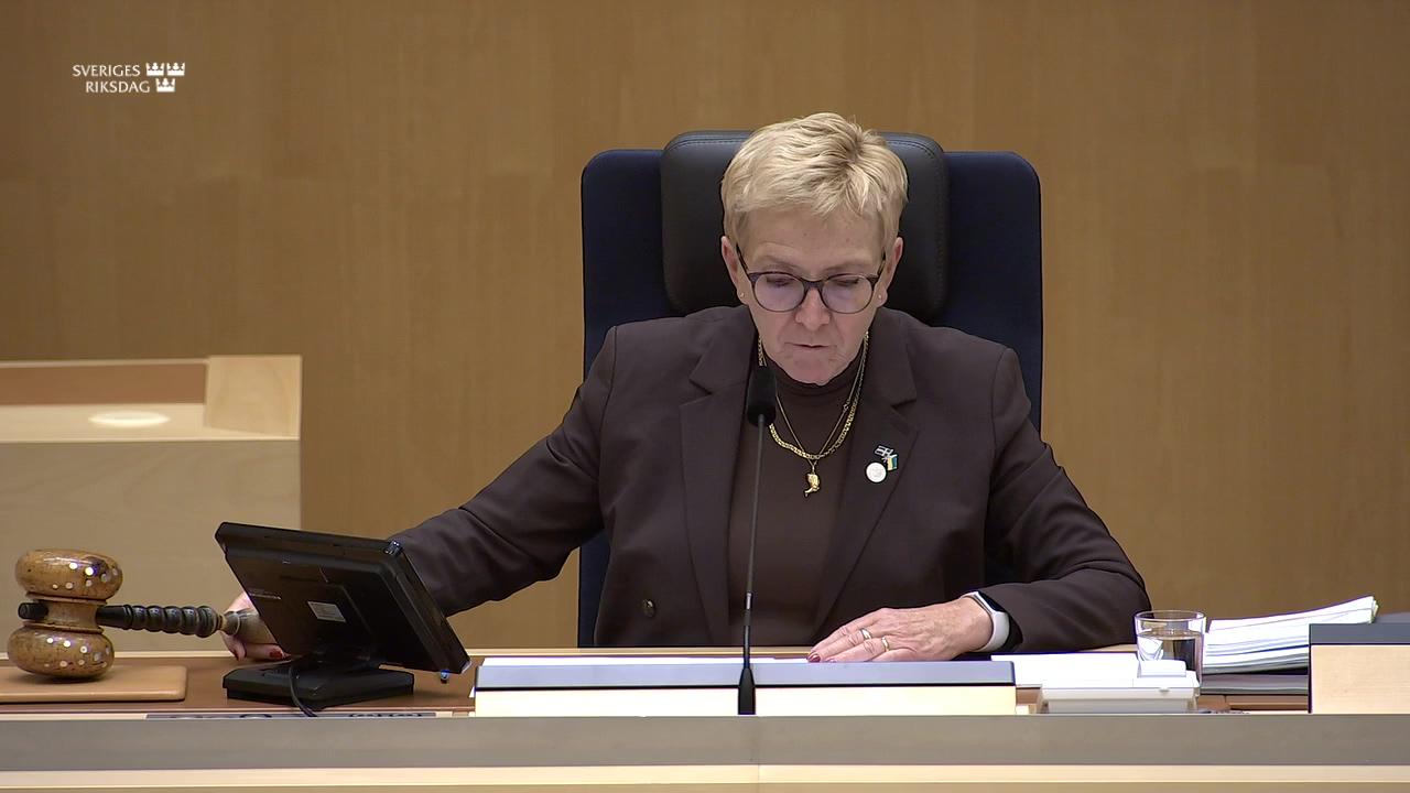 Stillbild från Val, Val till styrelsen för Stiftelsen Riksbankens Jubileumsfond