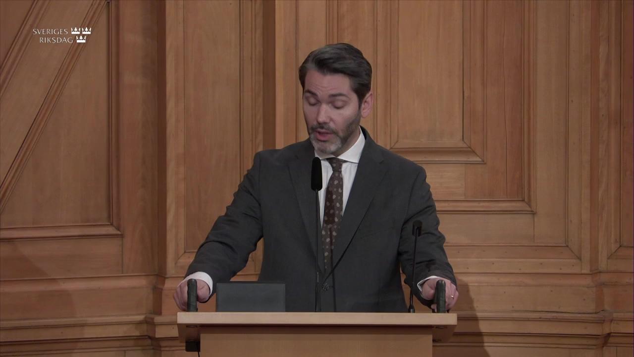 Stillbild från Öppet sammanträde, Civilutskottets öppna sammanträde om uppföljning av bostadspolitiska beslut