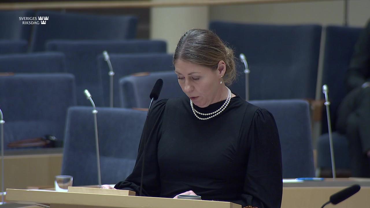 Stillbild från Interpellationsdebatt, Statens ansvar för primärvården