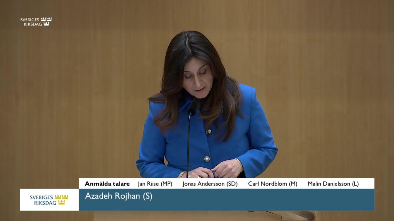 Stillbild från Debatt om förslag, Ett nytt förbud mot spel på kredit