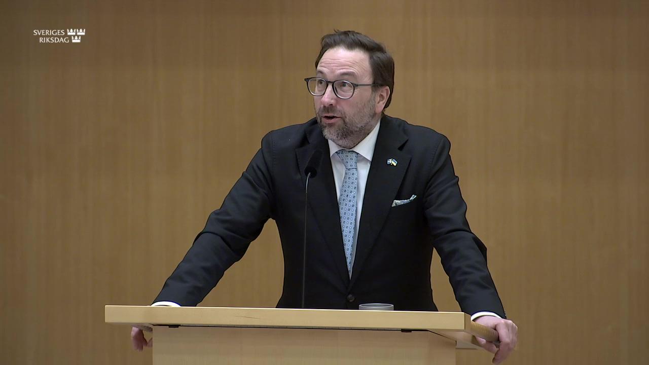 Stillbild från Debatt om förslag, Studiestöd