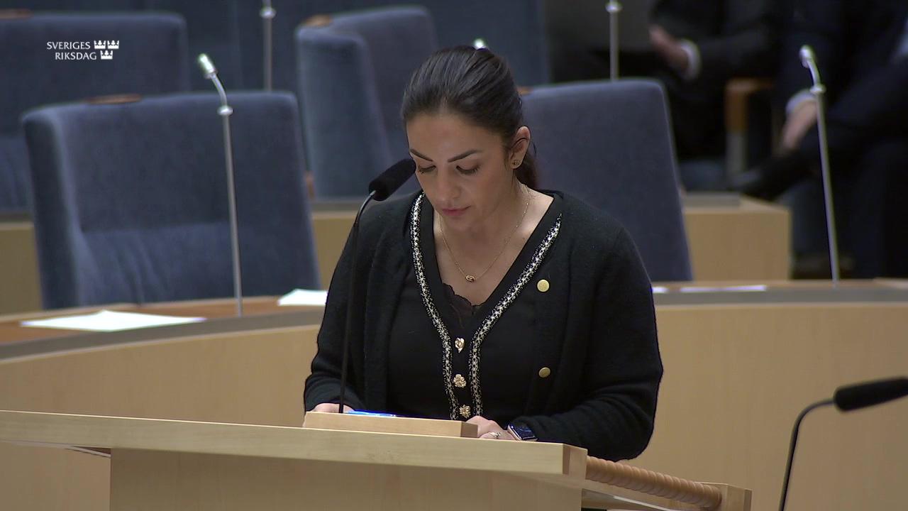 Stillbild från Interpellationsdebatt, SVT:s opartiskhet och objektivitet