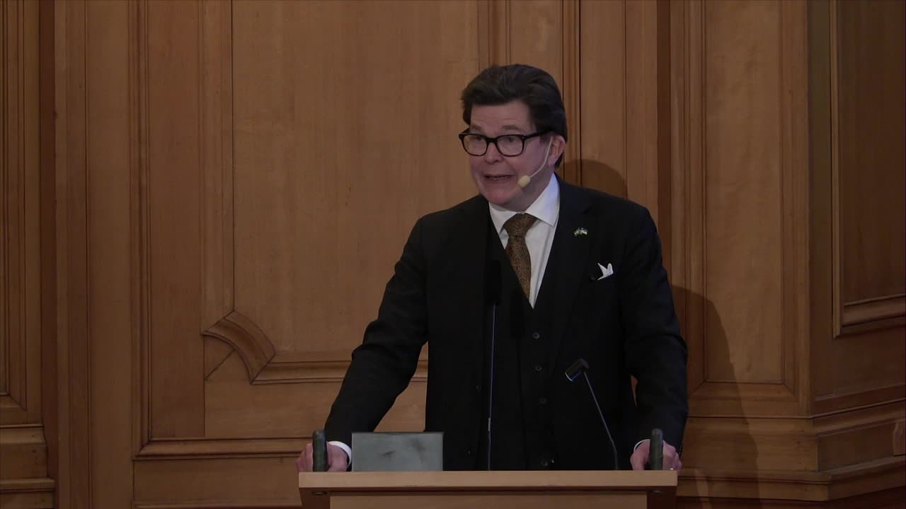 Stillbild från Öppet seminarium, Seminarium om affektiv polarisering i partiledardebatter och gränsen för regeringens styrning av myndigheter