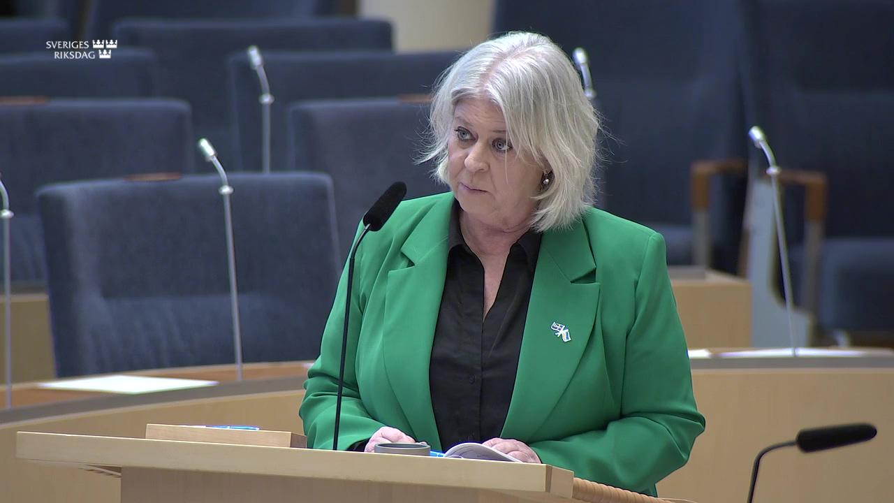 Stillbild från Interpellationsdebatt, Hemlöshetsrapporten 2026