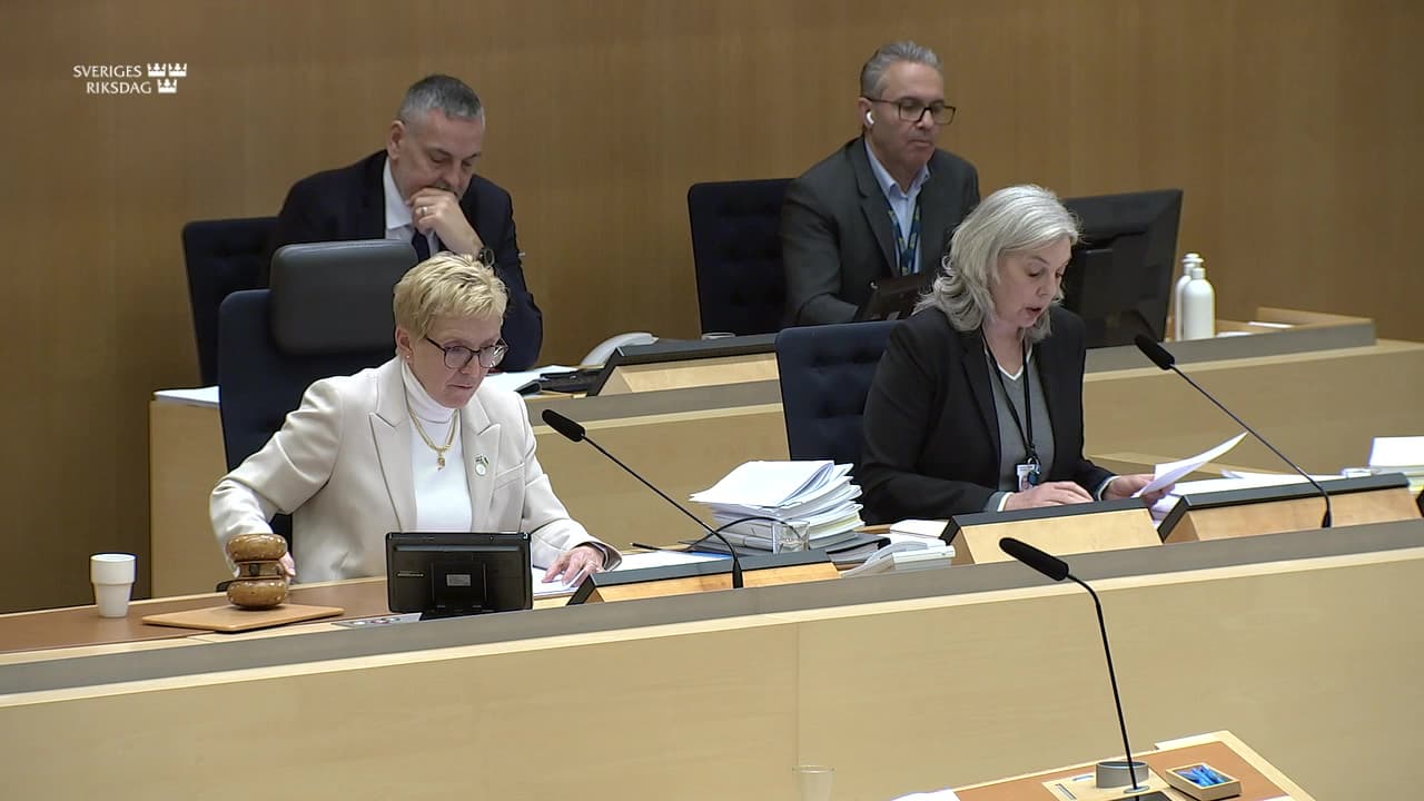 Stillbild från Beslut, Beslut: Förbättrat regelverk om beskattning av skog