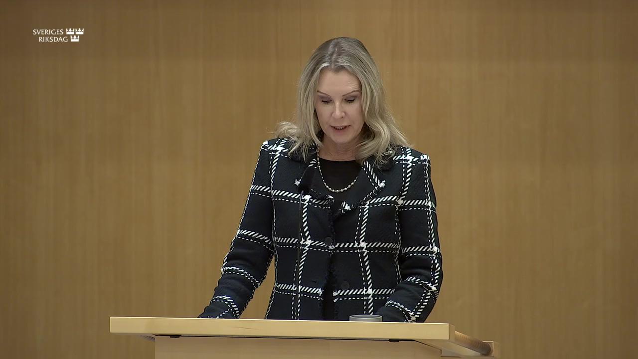 Stillbild från Debatt om förslag, Djurskydd