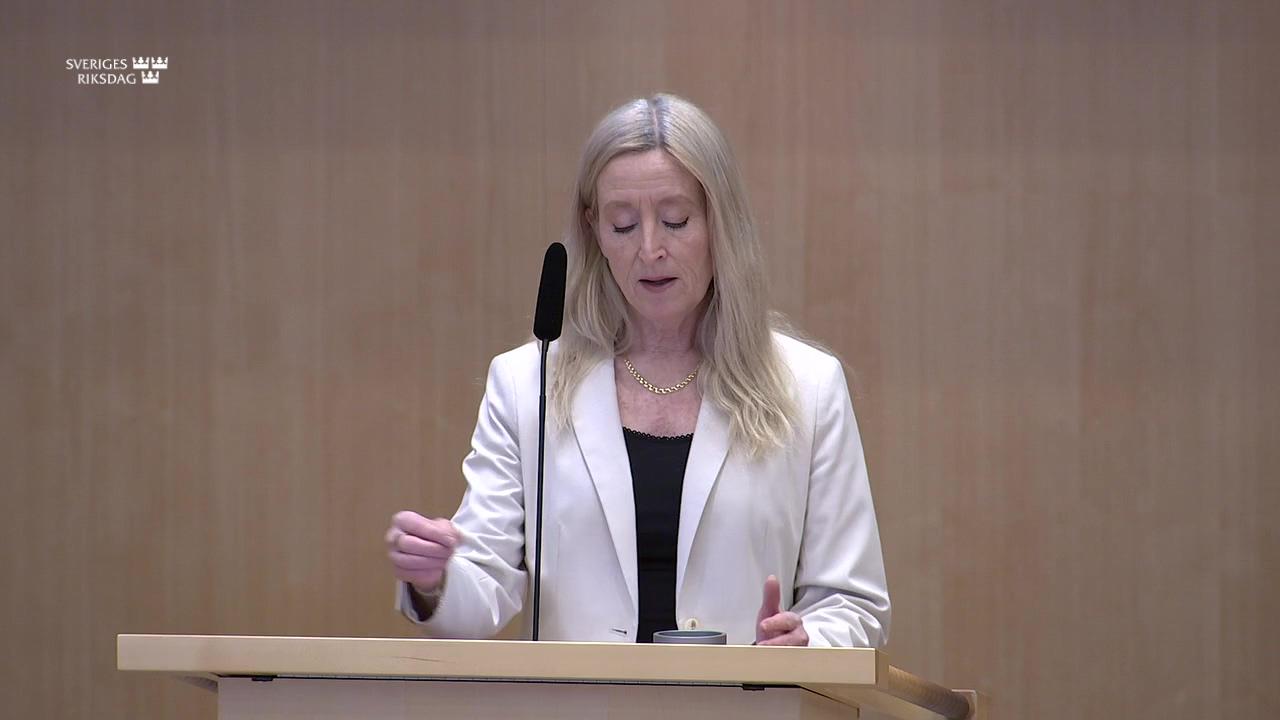 Stillbild från Debatt om förslag, Stöd till personer med funktionsnedsättning