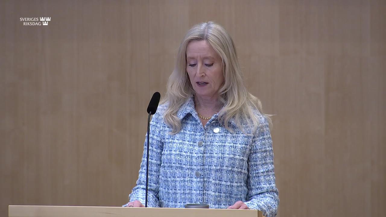 Stillbild från Debatt om förslag, Äldreomsorg