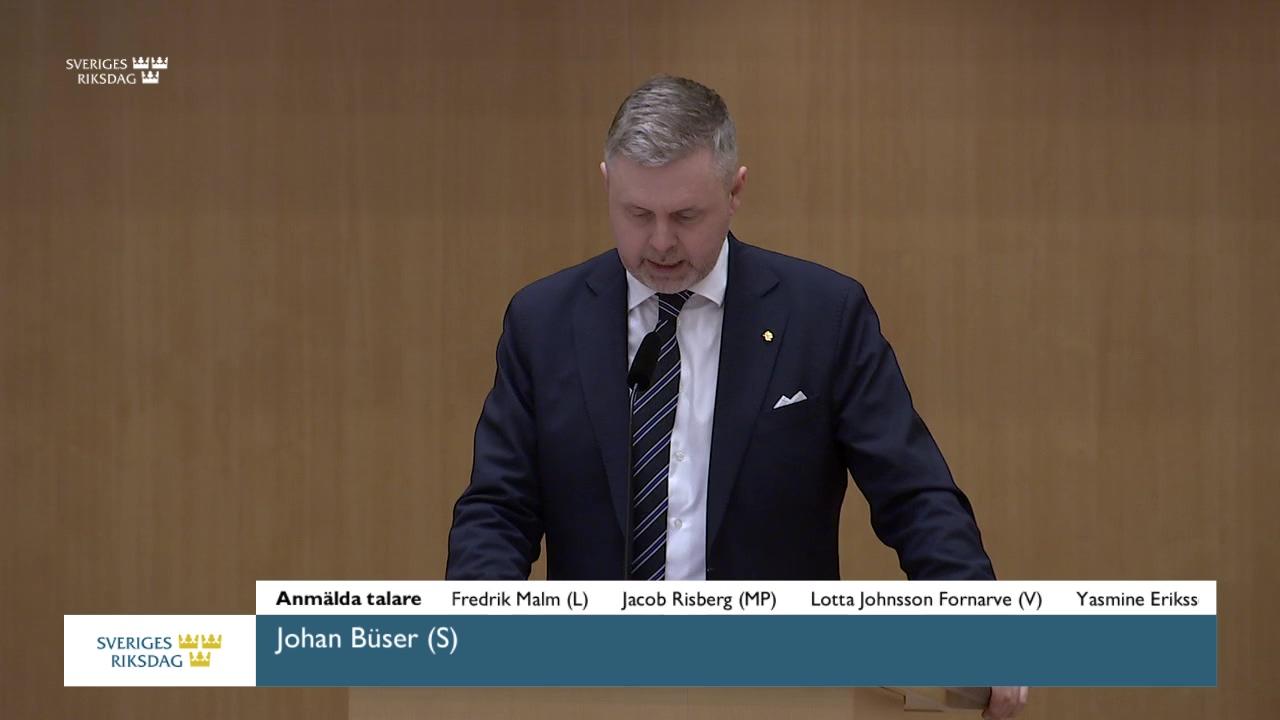 Stillbild från Debatt om förslag, Situationen i Israel och Palestina