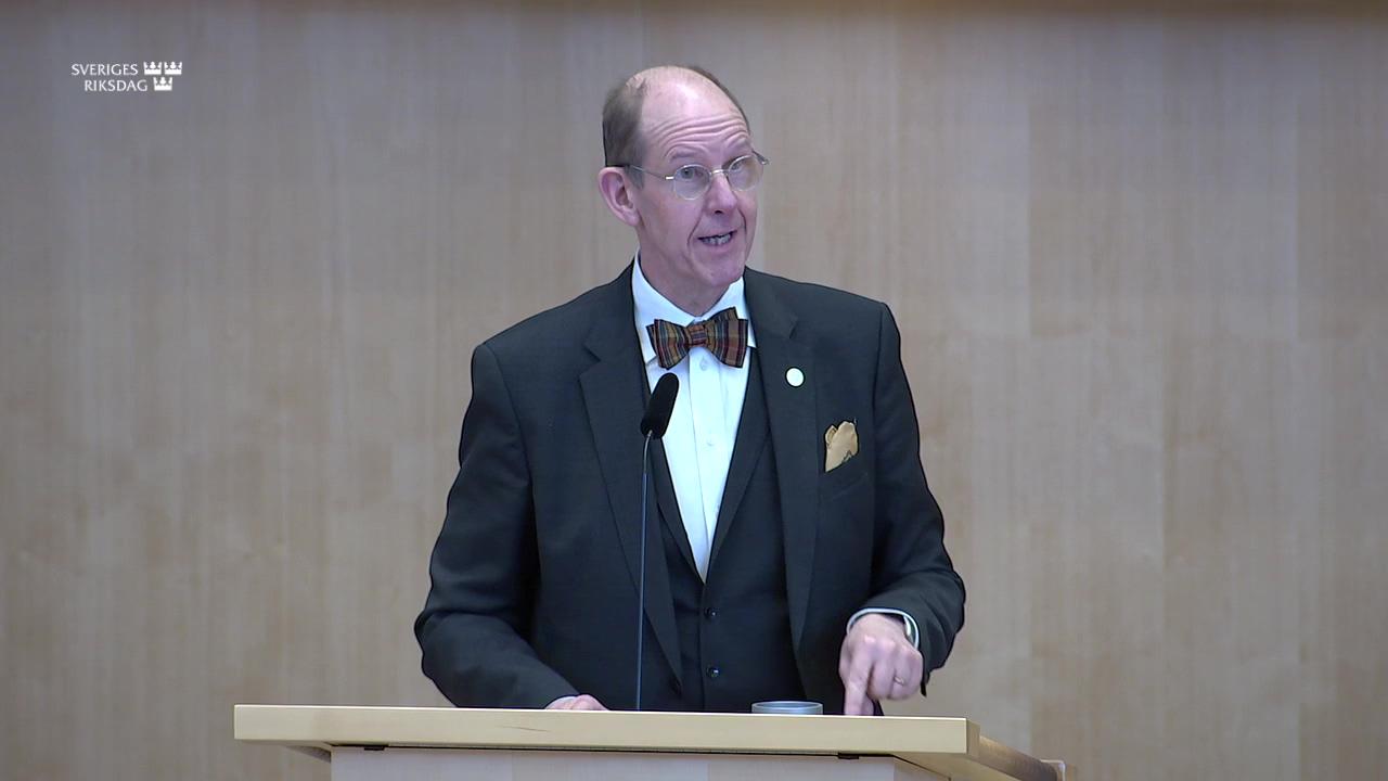 Stillbild från Debatt om förslag, Offentlighet, sekretess och integritet