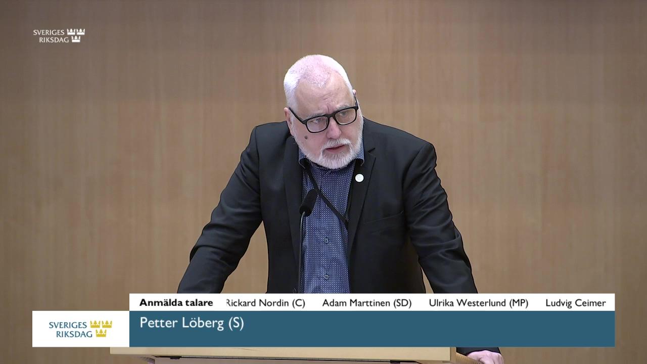 Stillbild från Debatt om förslag, Säkerhetsförvaring – en ny tidsobestämd frihetsberövande påföljd